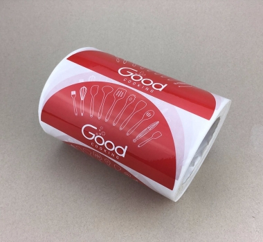 廠家定做不干膠瓶標(biāo)簽 食品半圓標(biāo)簽印刷 弧形卷筒不干膠定做 歡迎咨詢
