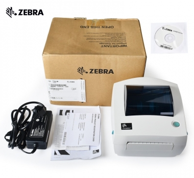 ZEBRA斑馬GK888D條碼二維碼不干膠標(biāo)簽機(jī)電子面單熱敏物流快遞打印機(jī)